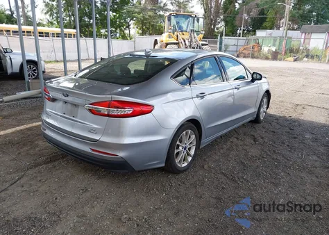2020 Ford Fusion Hybrid Se from USA, damaged, VIN 3FA6P0LU1LR144218